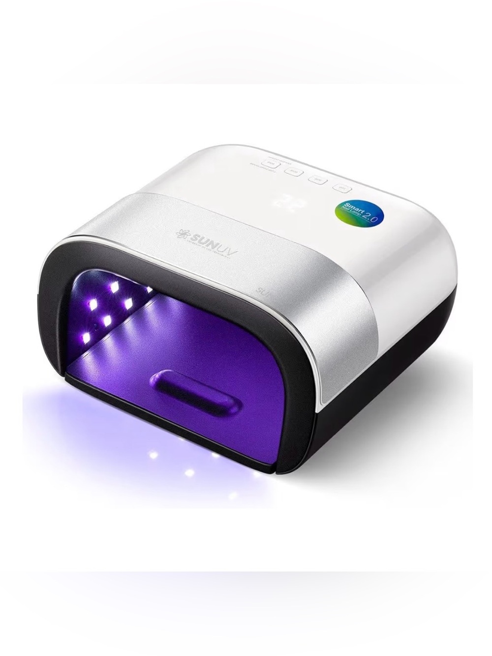 SUNUV LED UV Nail Lamp - White